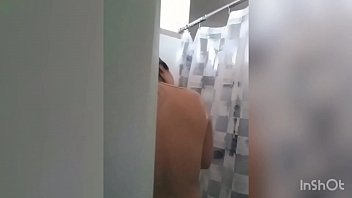 Cute Latina - showering